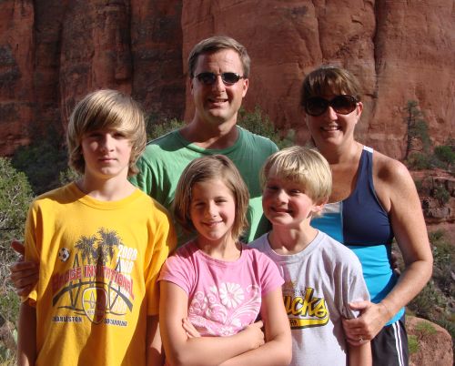 Jamie-Liz and the kids