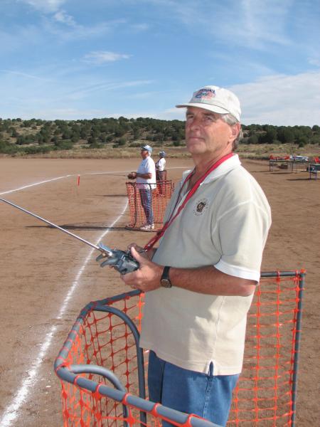 Roger at CAM Field